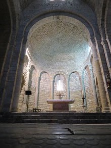 Altar major de l'església de Santa Maria