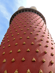 L'antiga Torre Gorgot, avui Torre Galatea del Teatre-Museu Dalí
