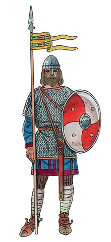 Soldat del comte Guifré I el Pilós (Ca. 840-897)