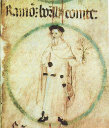 Ramon Borrell I (972-1017) comte de Barcelona, Girona i Osona