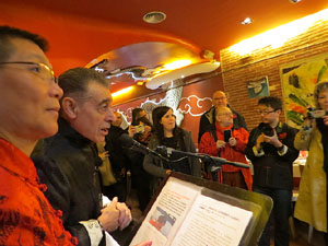 Celebració de l'any nou xinès a Girona. La cerimònia oficial