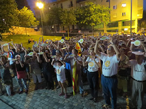 Assaig de la Diada 2016 al Jard&iacute; de la Inf&agrave;ncia