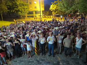 Assaig de la Diada 2016 al Jard&iacute; de la Inf&agrave;ncia