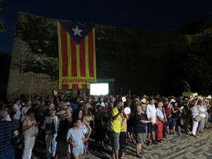 Assaig de la Diada 2016 al Jard&iacute; de la Inf&agrave;ncia
