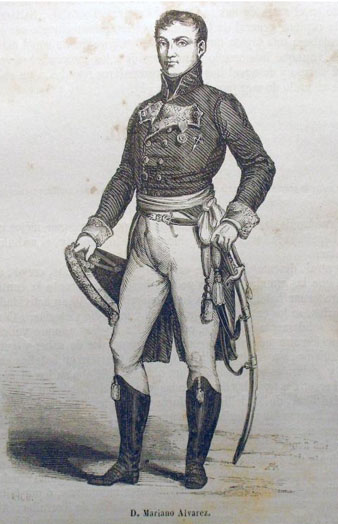 Retrat de Mariano &Agrave;lvarez de Castro. 1851