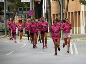 Cursa de la Dona 2016. Cursa pels carrers de Girona