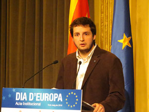 Celebraci&oacute; del Dia d'Europa 2016 al Sal&oacute; de Descans del Teatre Municipal de Girona