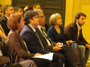 Celebraci&oacute; del Dia d'Europa 2016 al Sal&oacute; de Descans del Teatre Municipal de Girona