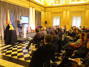 Celebraci&oacute; del Dia d'Europa 2016 al Sal&oacute; de Descans del Teatre Municipal de Girona