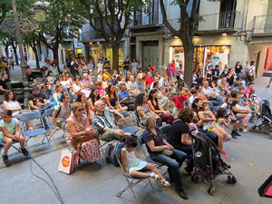 Dia de la M&uacute;sica 2016. Escenari de la Rambla de la Llibertat