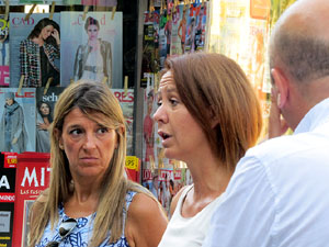 Diada Nacional 2016. Homenatge floral a Carles Rahola a la Rambla de la Llibertat