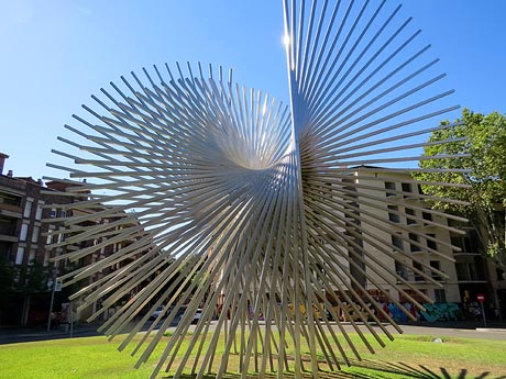 Escultures al carrer. Escultura per a Europa, d'Andreu Alfaro