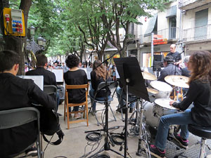 Festivalot 2016. Escenari de la Rambla de la Llibertat. Actuacions d'Escoles de Música