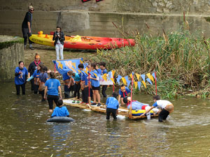 Fires 2016. 5a. Baixada d'Andr&ograve;mines pel riu Onyar del segle XXI