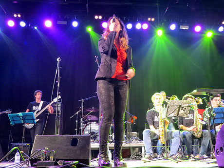 Fires 2016. Concert a la pla&ccedil;a de Sant Feliu amb la Black Music Big Band i La Dinamo Statik Funk Explosion