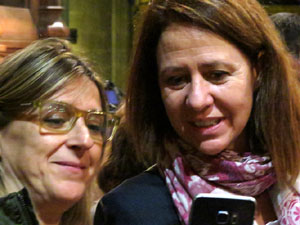 Fires 2016. Castells dins la nau gòtica de la Catedral de Girona