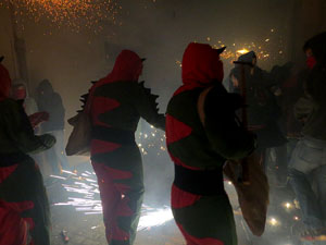 Fires 2016. El correfoc amb els Diables de l'Onyar