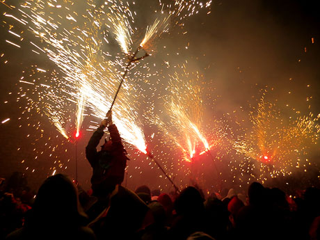 Fires 2016. El correfoc amb els Diables de l'Onyar