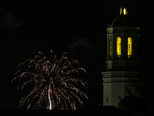 Fires 2016. El castell de focs de cloenda de Fires de Sant Narcís