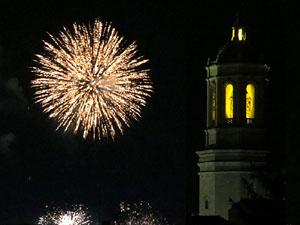Fires 2016. El castell de focs de cloenda de Fires de Sant Narcís