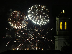 Fires 2016. El castell de focs de cloenda de Fires de Sant Narcís