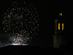 Fires 2016. El castell de focs de cloenda de Fires de Sant Narcís