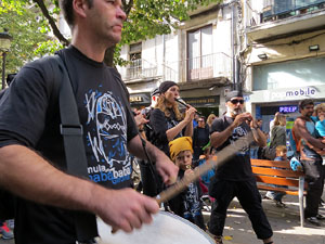 Fires 2016. Passejada de la Mula Baba i teatre de titelles a la Rambla de la Llibertat