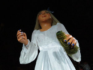 Fires 2016. El preg&oacute. Balls a la pla&ccedil;a del Vi