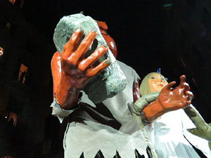 Fires 2016. El preg&oacute. Balls a la pla&ccedil;a del Vi