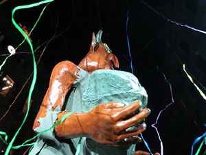 Fires 2016. El preg&oacute. Balls a la pla&ccedil;a del Vi