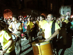 Fires 2016. El preg&oacute. Balls a la pla&ccedil;a del Vi