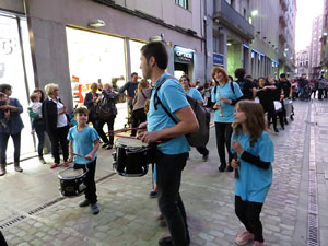 Fires 2016. El pregó. Cercavila amb gegants, capgrossos i mules