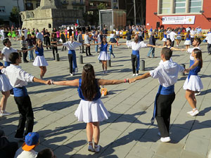 Fires 2016. 76&egrave; Concurs de Colles Sardanistes, amb la Cobla Ciutat de Girona, a la pla&ccedil;a Calvet i Rubalcaba