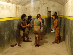 FITAG 2016. Espectacle A la deriva, coproducci&oacute; FITAG 2016 al refugi antiaeri del Jard&iacute; de la Inf&agrave;ncia