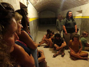 FITAG 2016. Espectacle A la deriva, coproducci&oacute; FITAG 2016 al refugi antiaeri del Jard&iacute; de la Inf&agrave;ncia