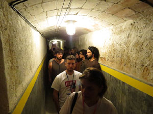 FITAG 2016. Espectacle A la deriva, coproducci&oacute; FITAG 2016 al refugi antiaeri del Jard&iacute; de la Inf&agrave;ncia