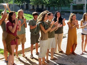 FITAG 2016. Espectacle A la deriva, coproducci&oacute; FITAG 2016 al refugi antiaeri del Jard&iacute; de la Inf&agrave;ncia