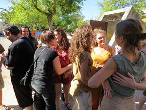 FITAG 2016. Espectacle A la deriva, coproducci&oacute; FITAG 2016 al refugi antiaeri del Jard&iacute; de la Inf&agrave;ncia