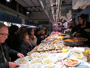 Girona10 2017. Tastets gastron&ograve;mics al Mercat del Lle&oacute; de Girona