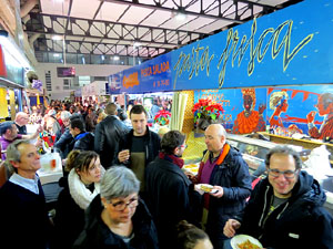 Girona10 2017. Tastets gastron&ograve;mics al Mercat del Lle&oacute; de Girona