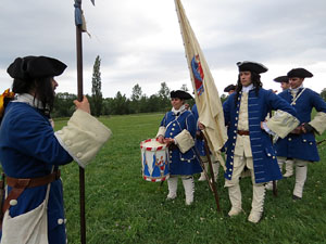 Girona resisteix! Jornades de recreació històrica de la Guerra de Successió. El campament