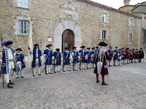 Girona resisteix! Jornades de recreació històrica de la Guerra de Successió. Cloenda de les activitats de dissabte