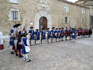 Girona resisteix! Jornades de recreació històrica de la Guerra de Successió. Cloenda de les activitats de dissabte