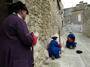 Girona resisteix! Jornades de recreació històrica de la Guerra de Successió. Combat al portal de Sant Cristòfol