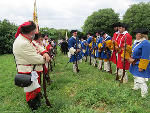 Girona resisteix! Jornades de recreació històrica de la Guerra de Successió. Castell de Montjuïc. Cloenda de la recreació històrica