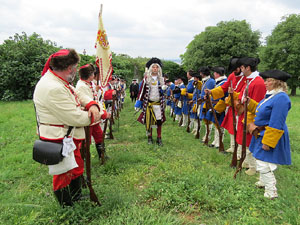 Girona resisteix! Jornades de recreació històrica de la Guerra de Successió. Castell de Montjuïc. Cloenda de la recreació històrica