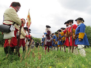 Girona resisteix! Jornades de recreació històrica de la Guerra de Successió. Castell de Montjuïc. Cloenda de la recreació històrica