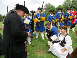Girona resisteix! Jornades de recreaci&oacute; hist&ograve;rica de la Guerra de Successi&oacute;. Castell de Montju&iuml;c. Cloenda de la recreaci&oacute; hist&ograve;rica