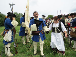 Girona resisteix! Jornades de recreaci&oacute; hist&ograve;rica de la Guerra de Successi&oacute;. Castell de Montju&iuml;c. Cloenda de la recreaci&oacute; hist&ograve;rica