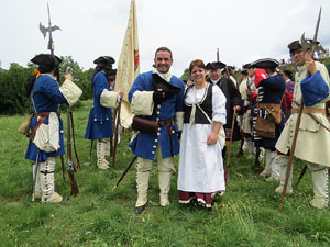 Girona resisteix! Jornades de recreaci&oacute; hist&ograve;rica de la Guerra de Successi&oacute;. Castell de Montju&iuml;c. Cloenda de la recreaci&oacute; hist&ograve;rica
